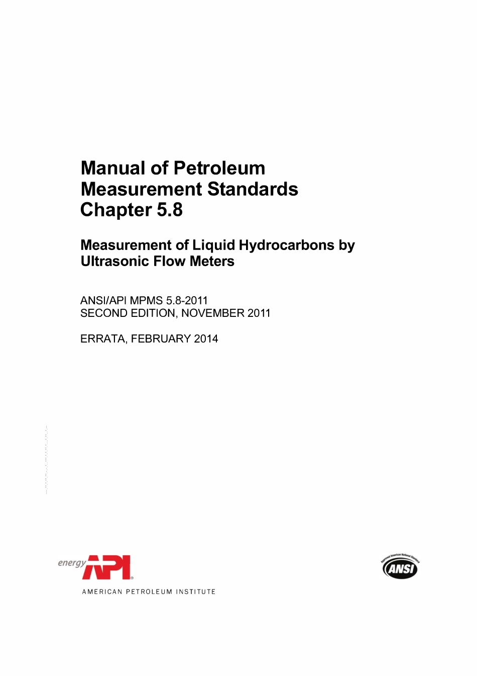 API MPMS 5.8_2011 with Errata 2014.pdf_第1页