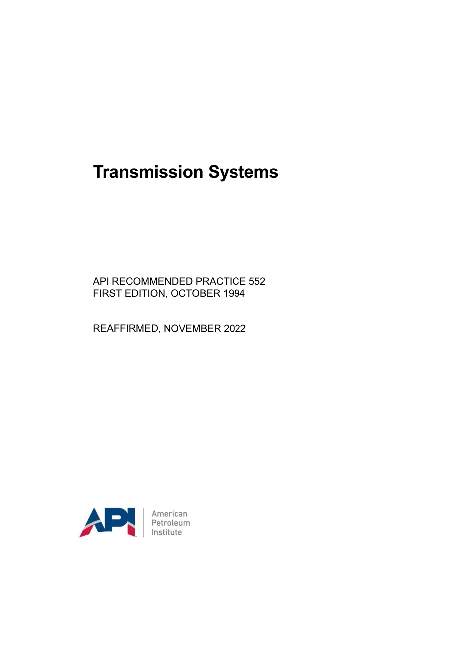API RP 552-2022.pdf_第1页