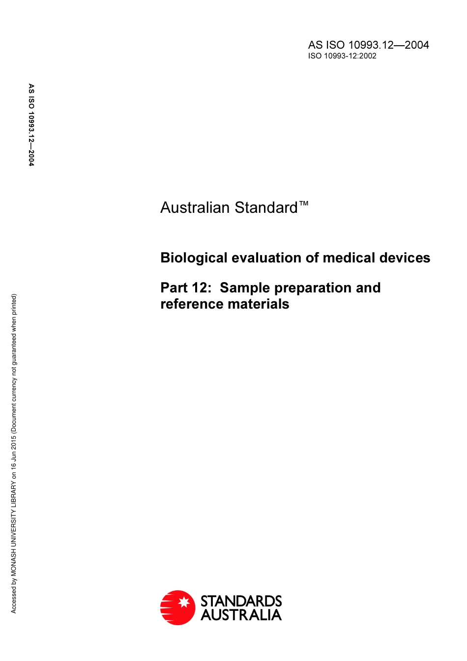 AS ISO 10993.12-2004.pdf_第1页