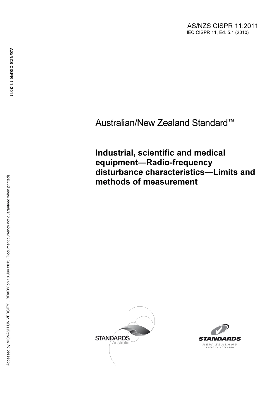 AS NZS CISPR 11-2011.pdf_第1页