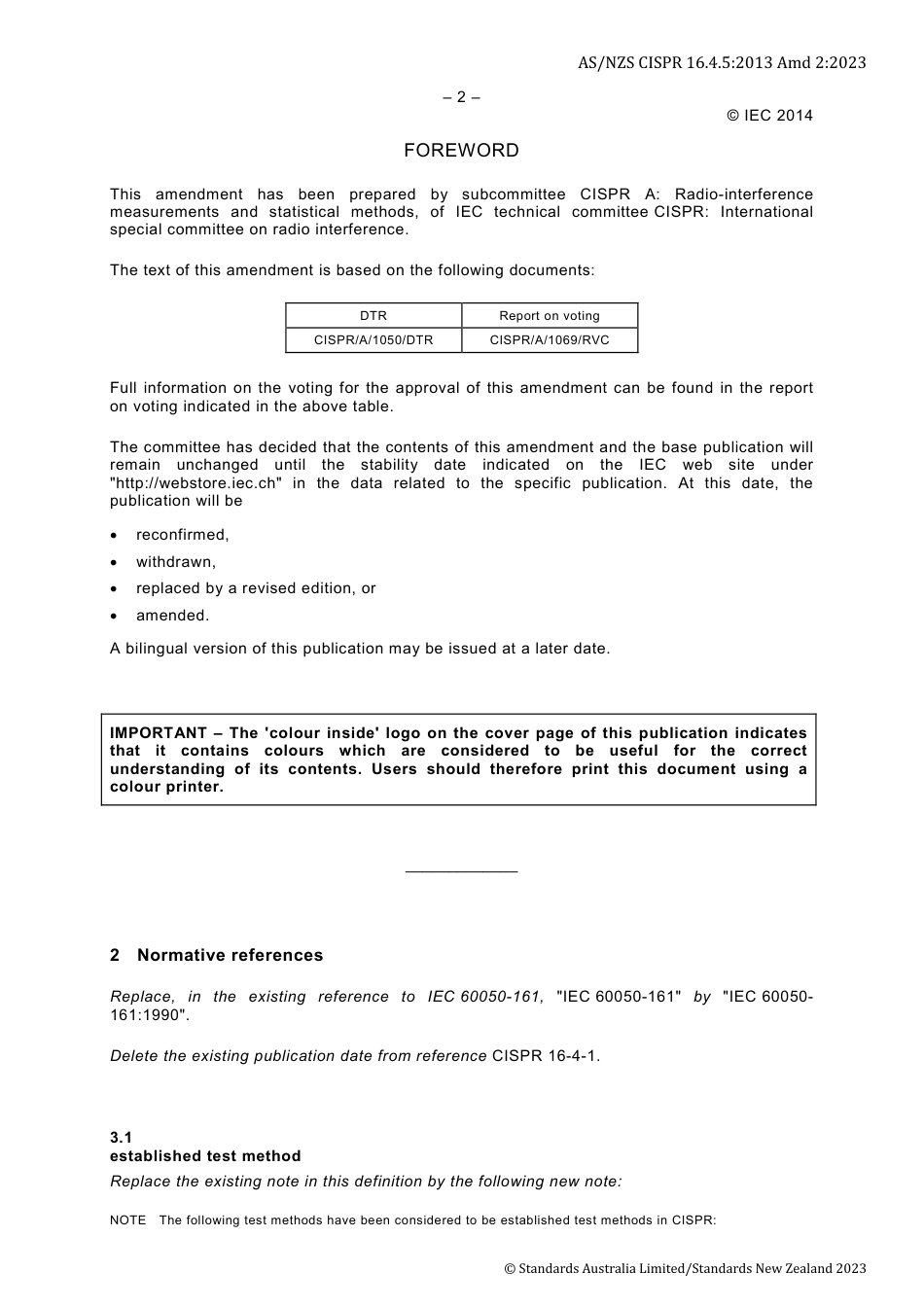 AS NZS CISPR 16.4.5-2013 amd2-2023.pdf_第2页