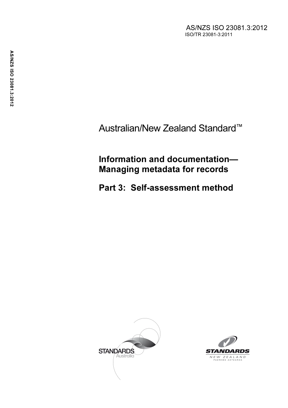 AS NZS ISO 23081.3-2012.pdf_第1页