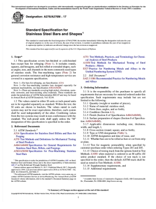 ASTM A 276 - 17 Stainless Steel Bars and Shapes.pdf