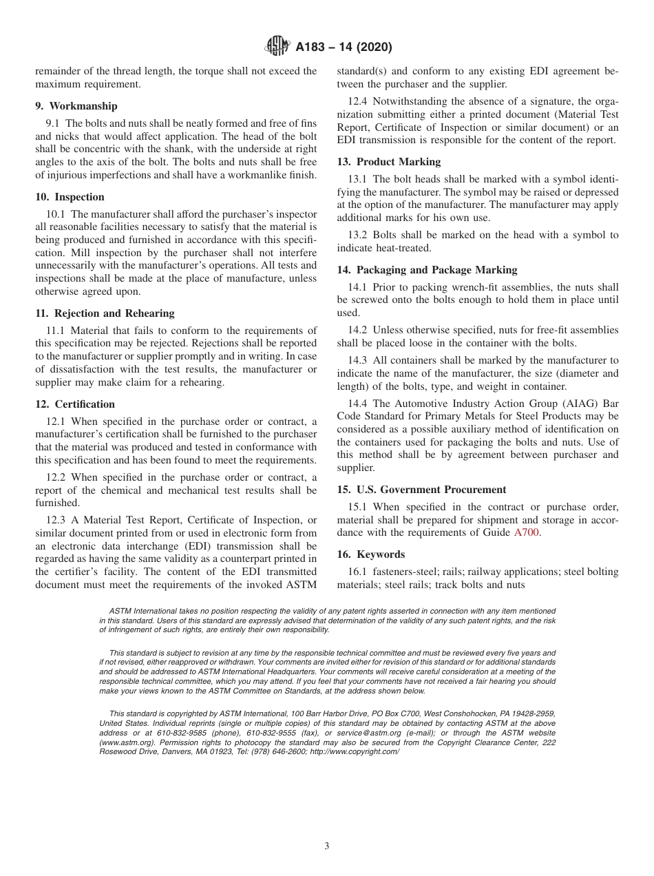 ASTM A183 - 14 (2020).pdf_第3页