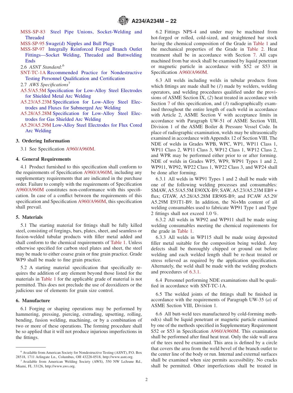 ASTM A234 - A234M - 22.pdf_第2页