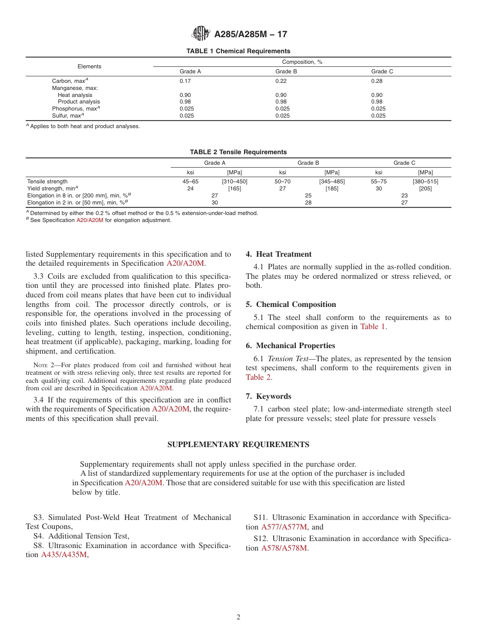 ASTM A285 - A 285M - 17.pdf_第2页