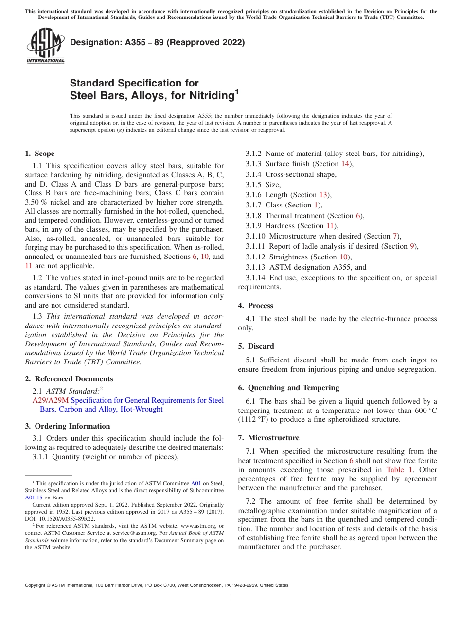 ASTM A355 - 89 (2022).pdf_第1页