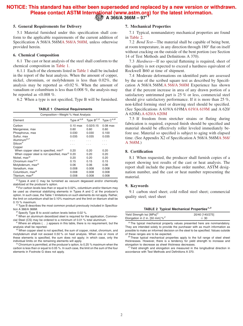 ASTM A366 - A 366M - 97e1.pdf_第2页