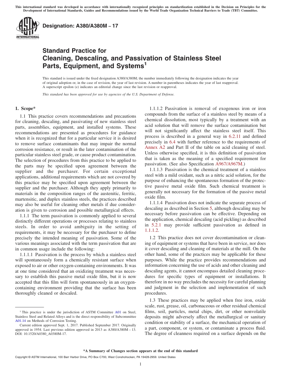ASTM A380 - A 380M - 17.pdf_第1页
