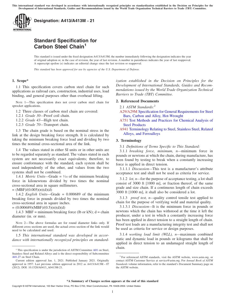 ASTM A413 - A 413M - 21.pdf_第1页