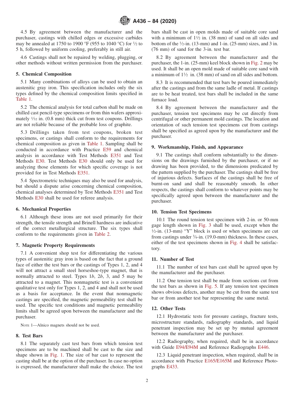 ASTM A436 - 84 (2020).pdf_第2页