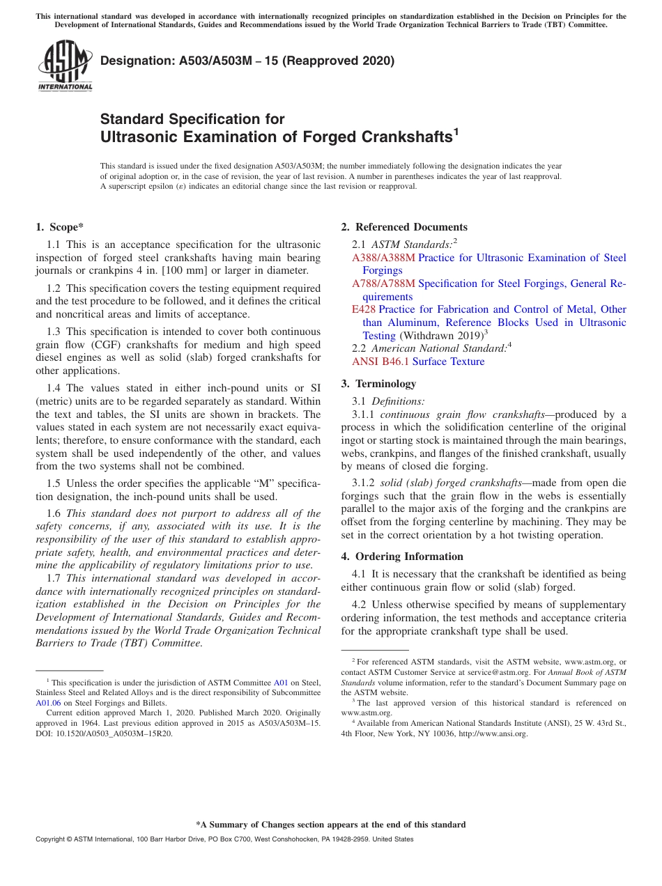 ASTM A503 - A 503M - 15 (2020).pdf_第1页