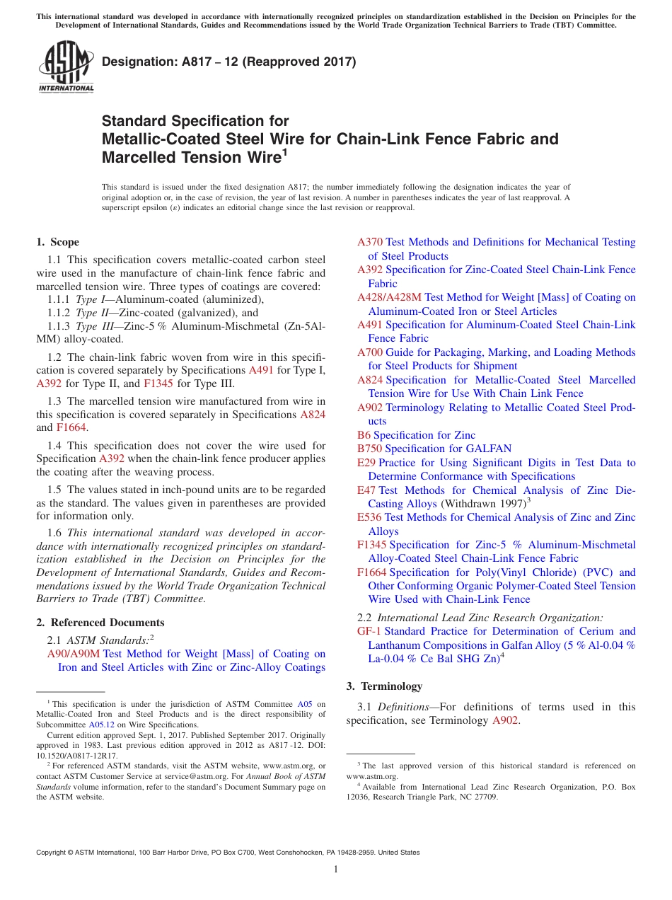 ASTM A817 - 12 (2017).pdf_第1页