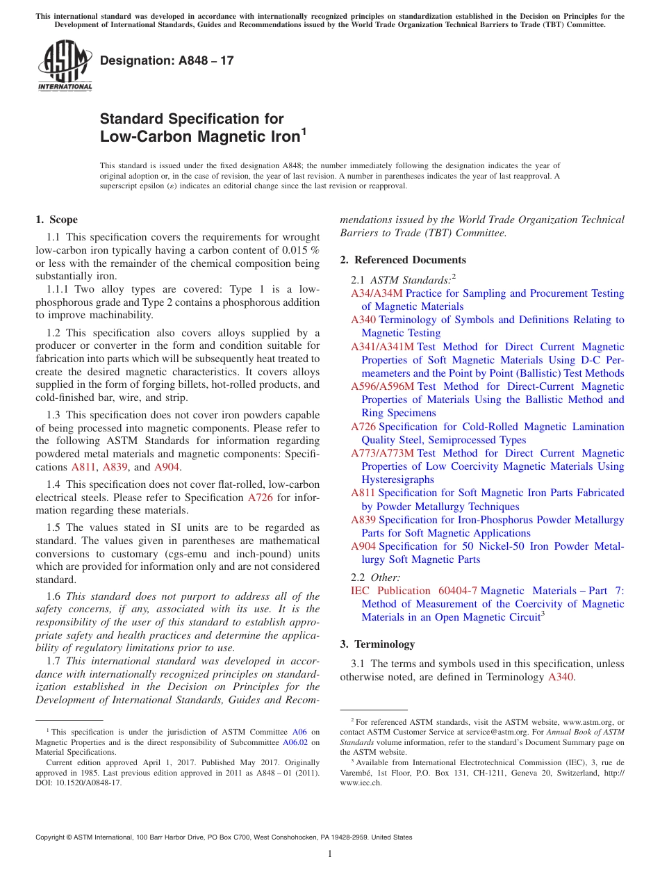 ASTM A848 - 17.pdf_第1页