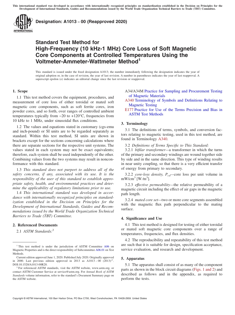 ASTM A1013 - 00 (2020).pdf_第1页