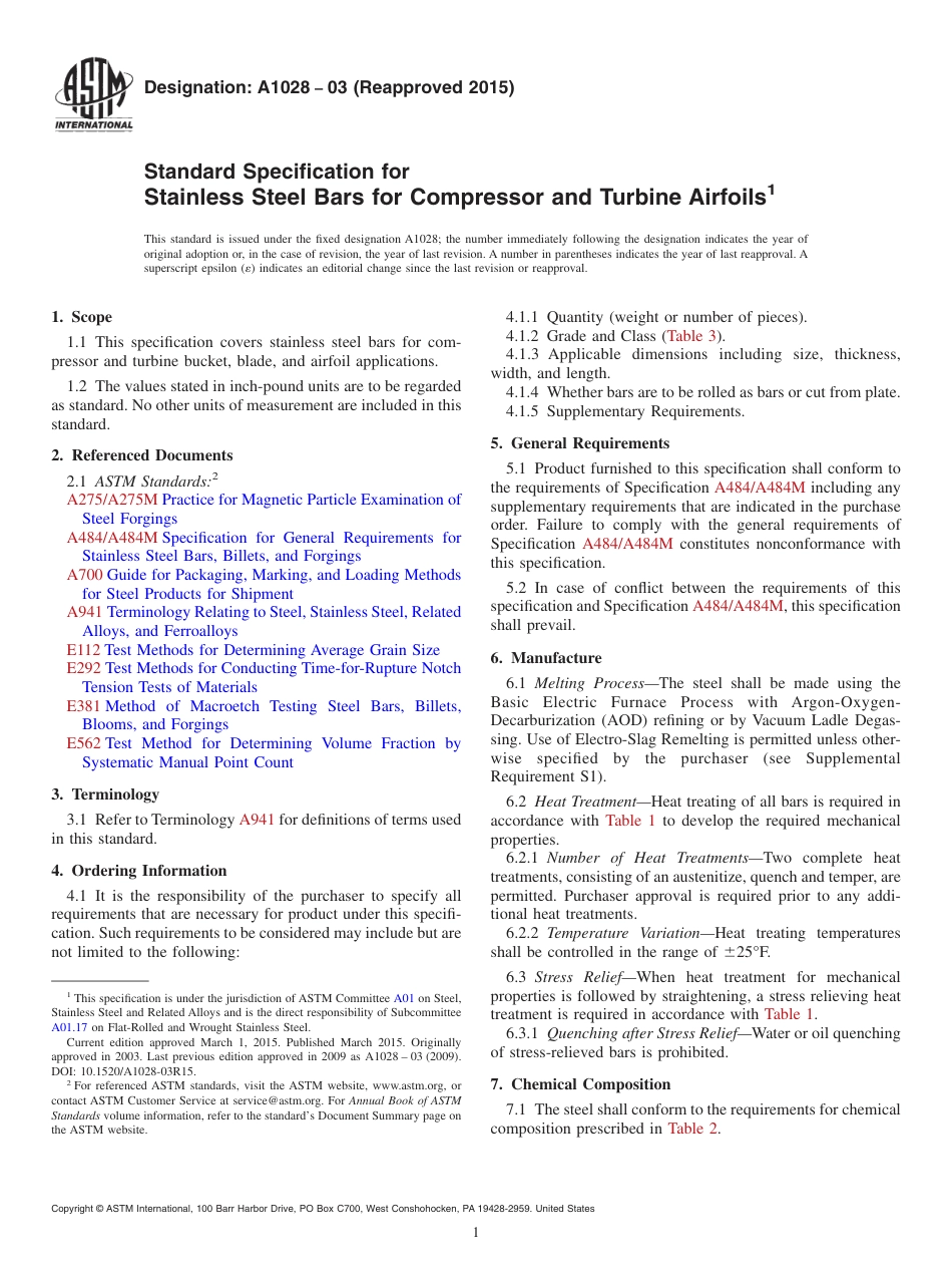 ASTM A1028 - 03 (2015).pdf_第1页