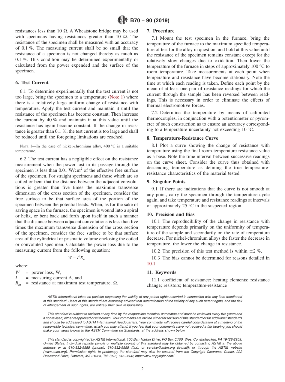 ASTM B70 - 90 (2019).pdf_第2页