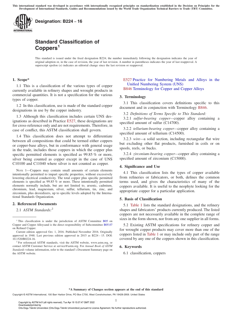 ASTM B224 − 16.pdf_第1页