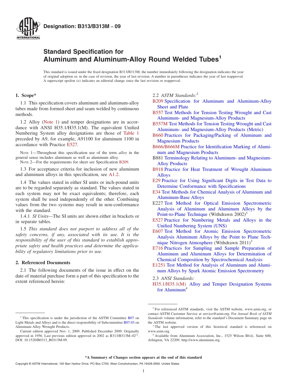 ASTM B313 - B 313M - 09.pdf_第1页