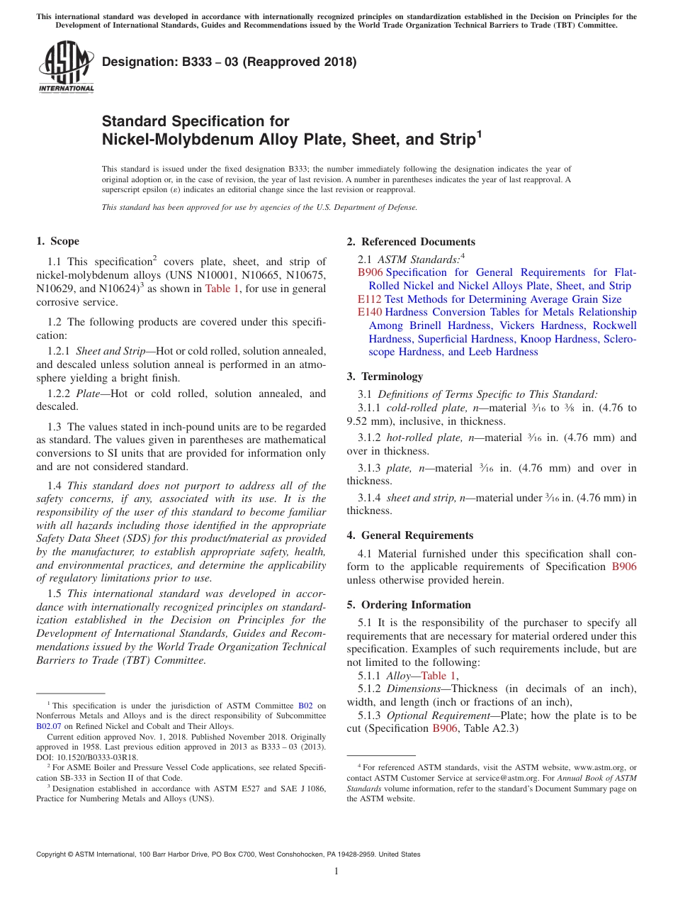 ASTM B333 - 03 (2018).pdf_第1页