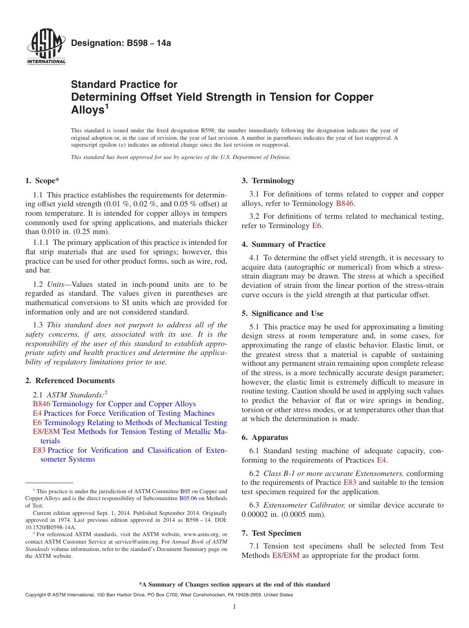 ASTM B598 - 14a.pdf_第1页