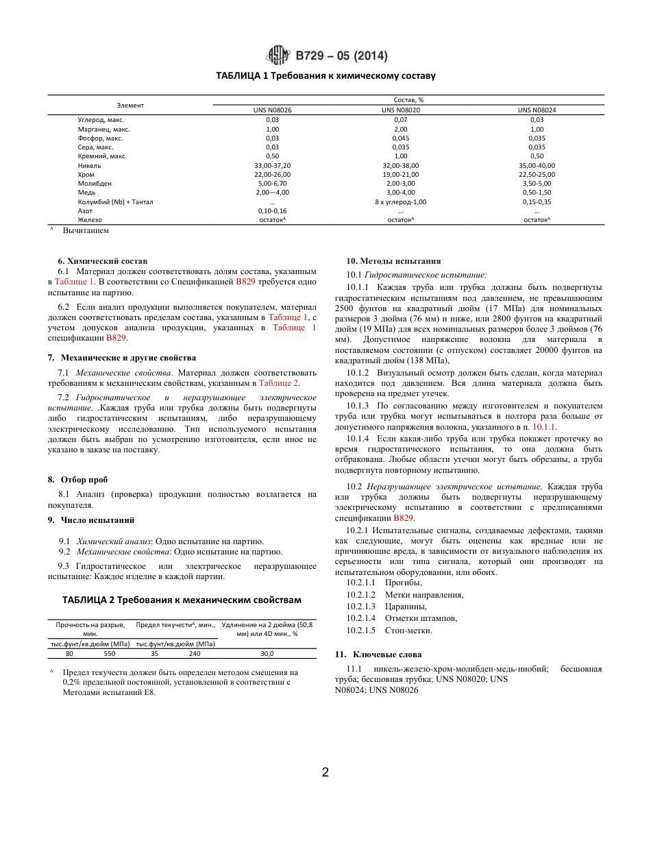 ASTM B729 - 05 (2014) rus.pdf_第2页