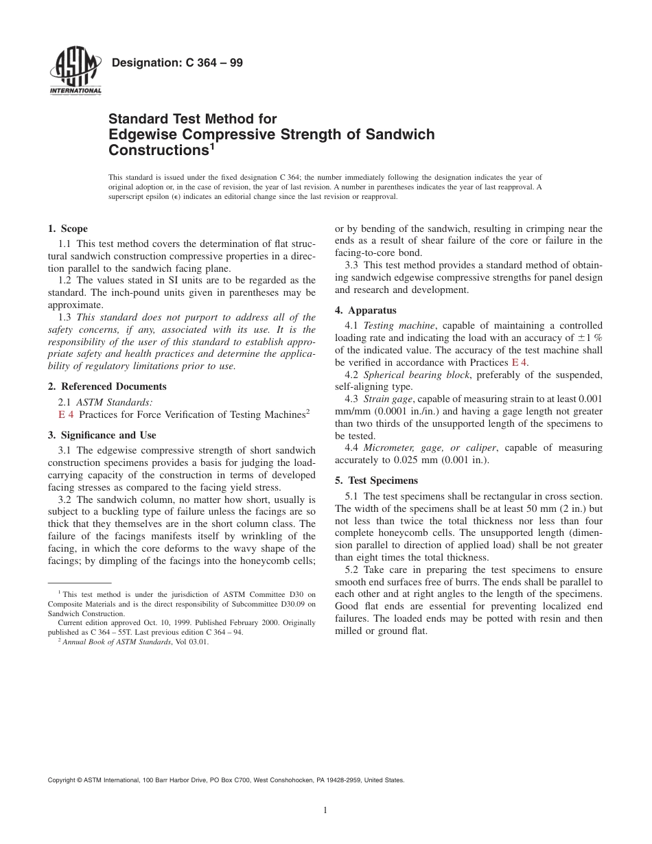 ASTM C 364.pdf_第1页