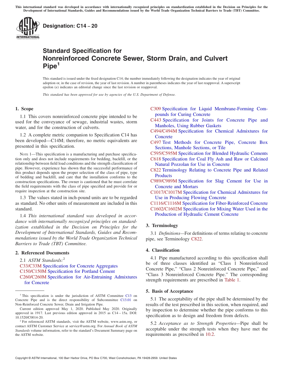 ASTM C14 - 20.pdf_第1页