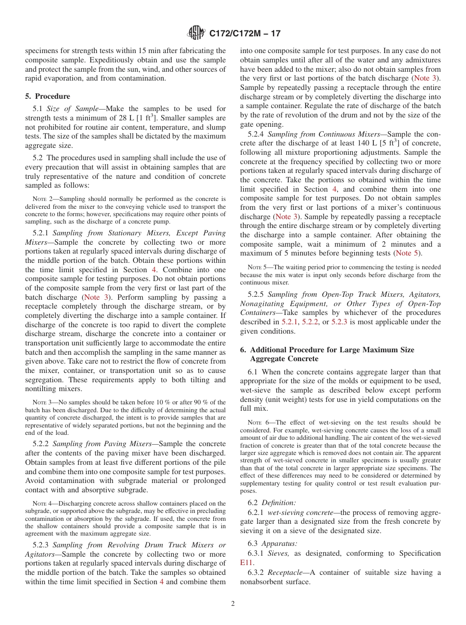ASTM C172 - C 172M - 17.pdf_第2页
