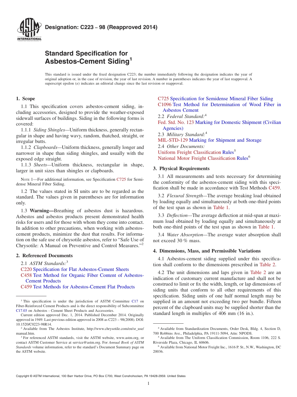 ASTM C223 - 98 (2014).pdf_第1页