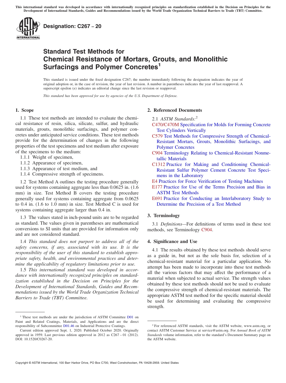 ASTM C267 - 20.pdf_第1页