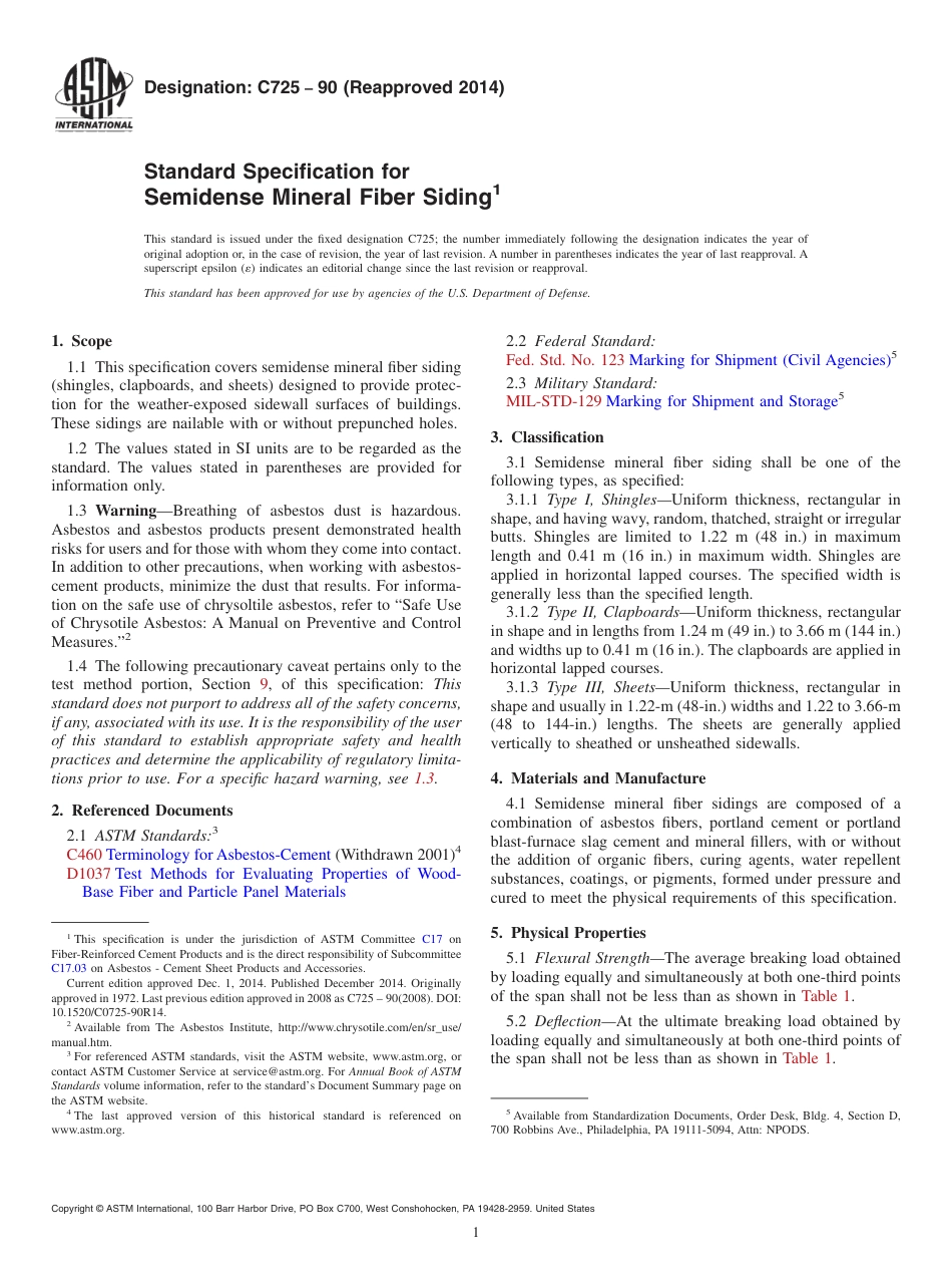 ASTM C725 - 90 (2014).pdf_第1页