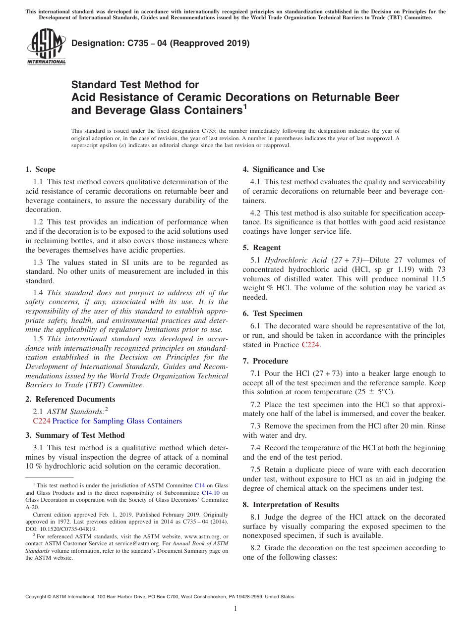 ASTM C735 - 04 (2019).pdf_第1页
