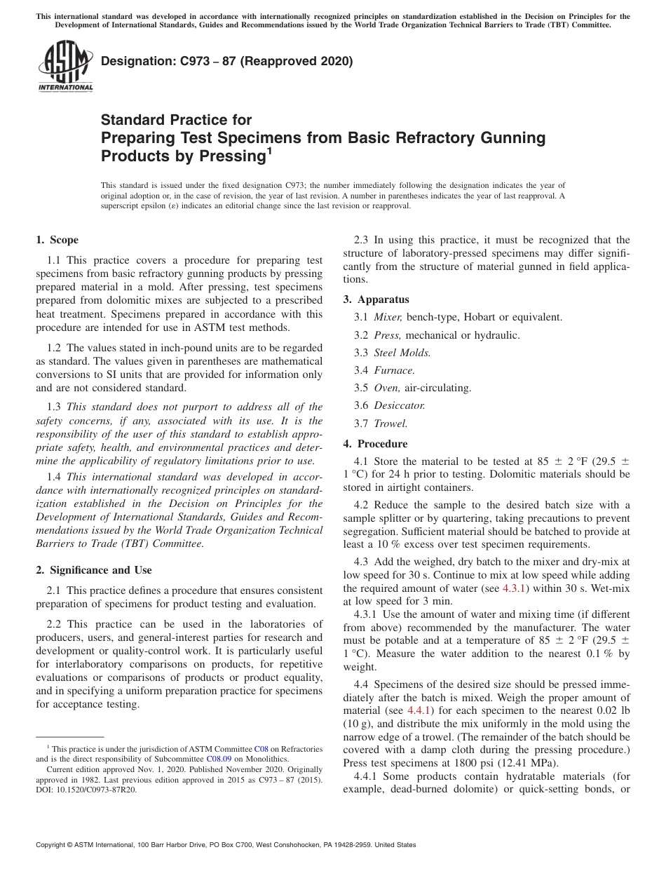 ASTM C973 - 87 (2020).pdf_第1页