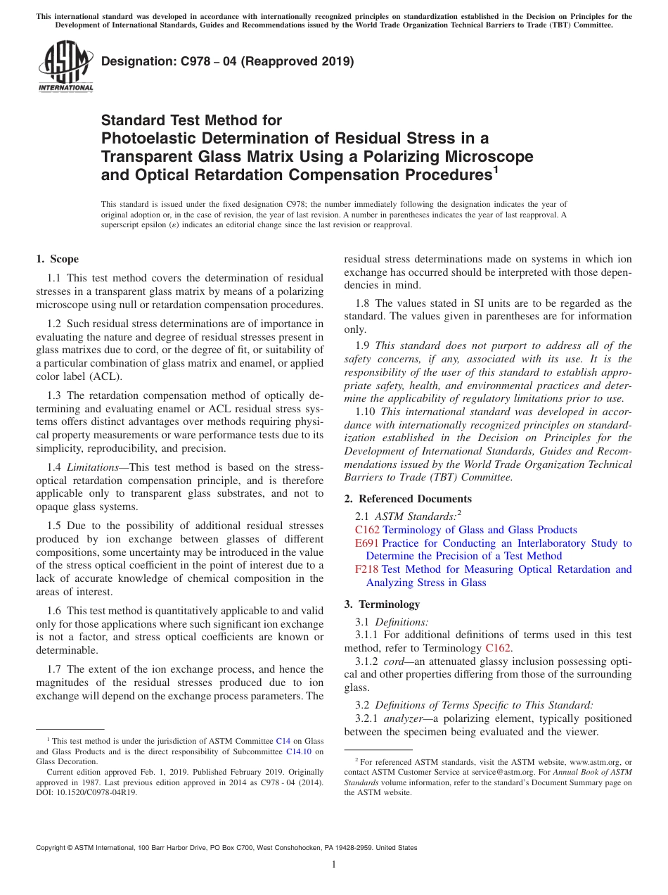 ASTM C978 - 04 (2019).pdf_第1页