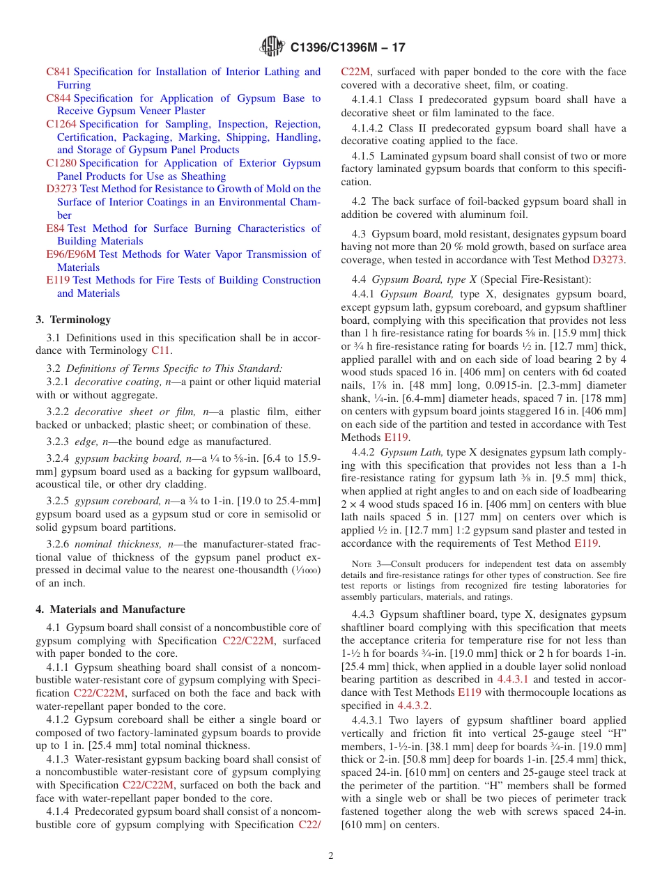 ASTM C1396 - C 1396M - 17.pdf_第2页