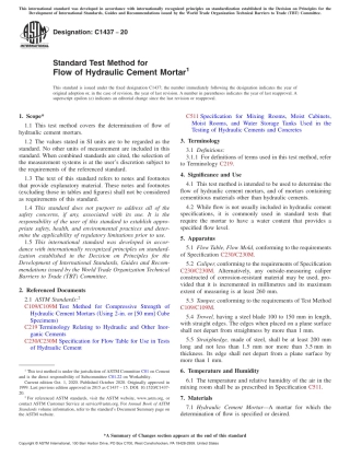 ASTM C1437 - 20.pdf