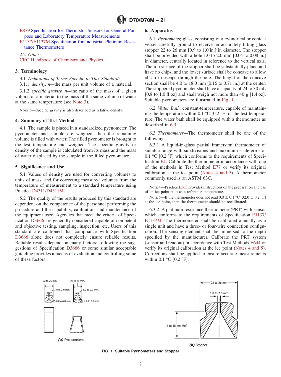 ASTM D70 - D 70M - 21.pdf_第2页