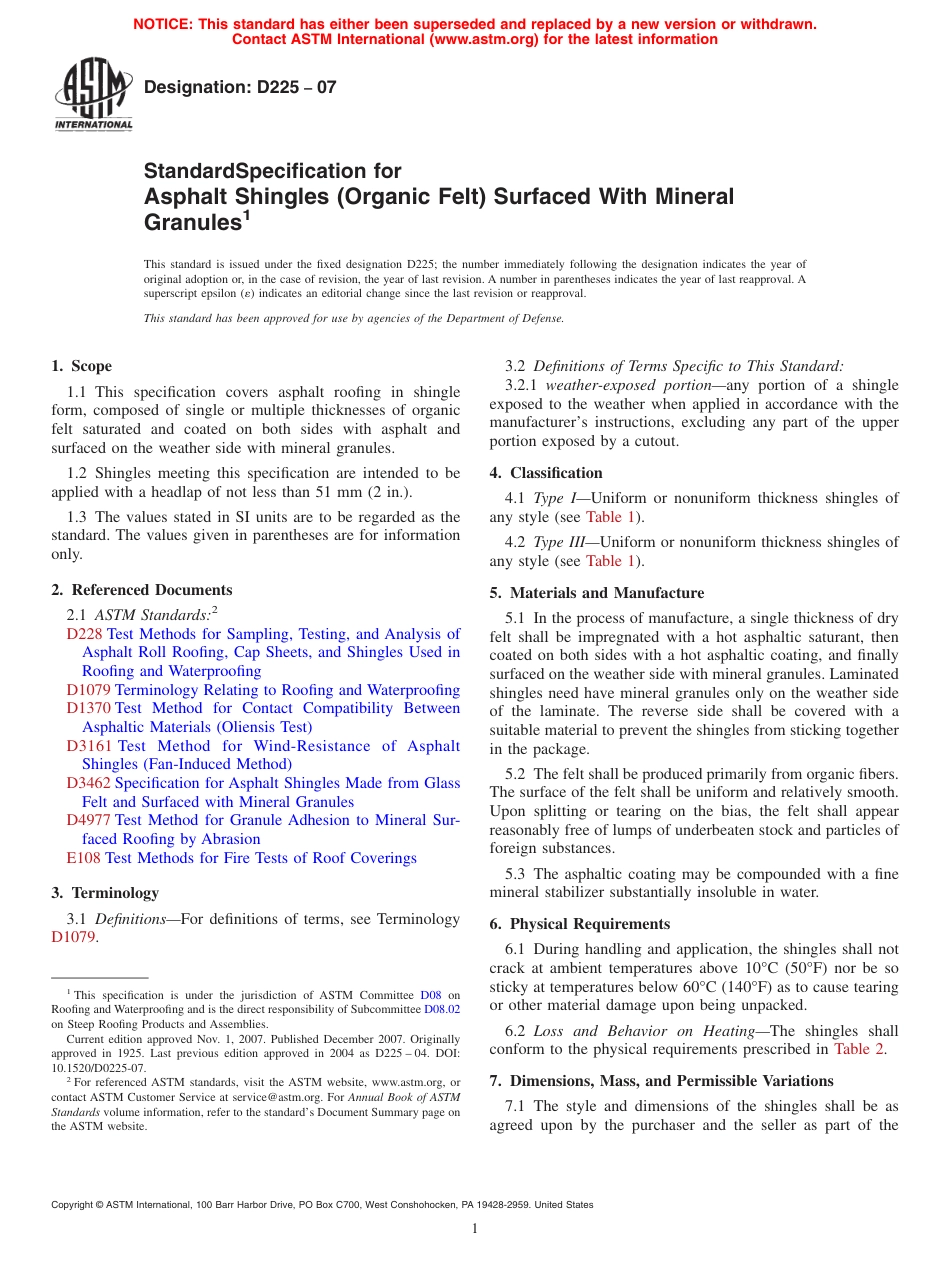 ASTM D225 - 07.pdf_第1页
