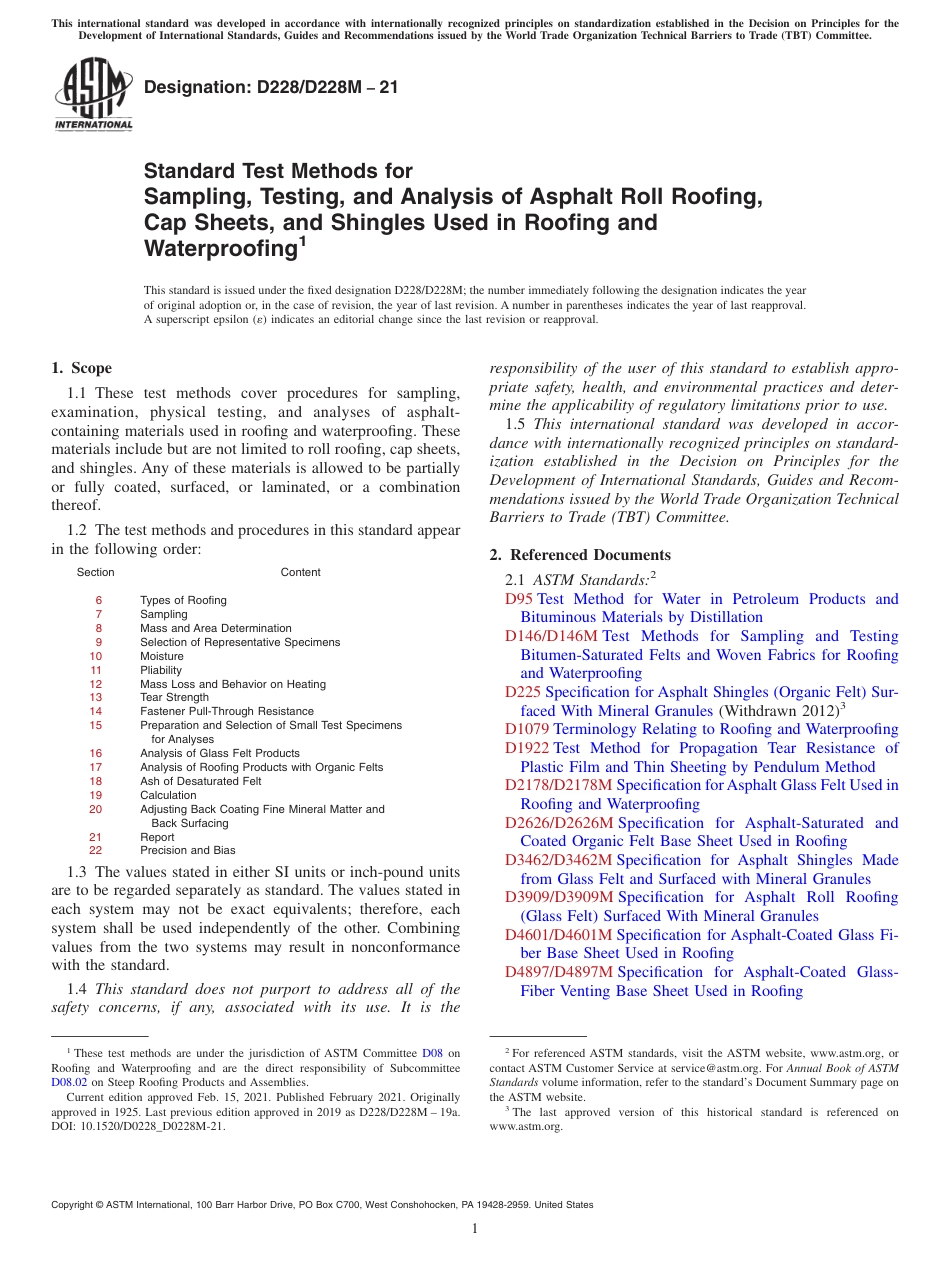 ASTM D228 - D 228M - 21.pdf_第1页
