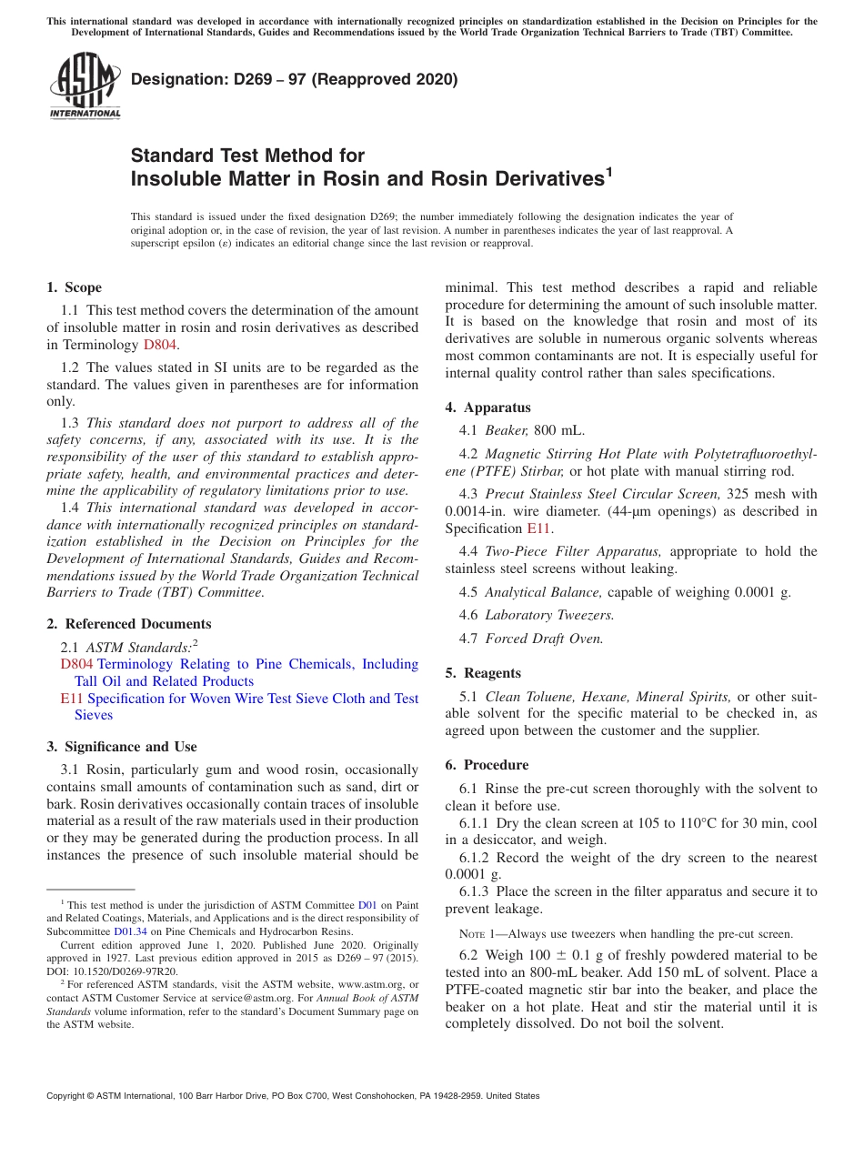 ASTM D269 - 97 (2020).pdf_第1页
