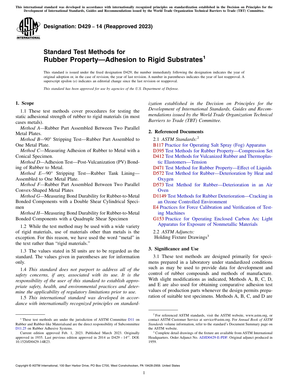 ASTM D429 - 14 (2023).pdf_第1页
