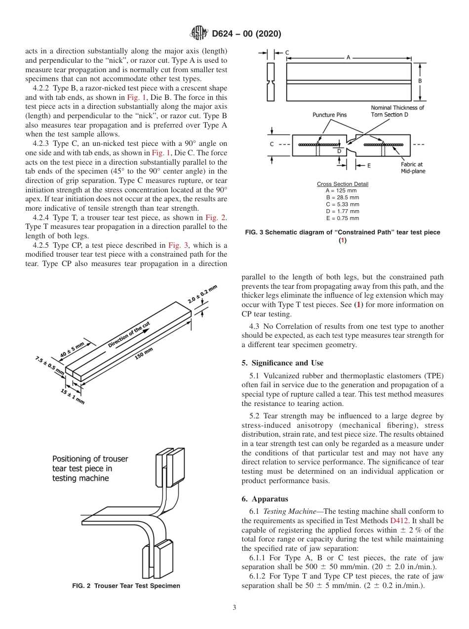ASTM D624 - 00 (2020).pdf_第3页