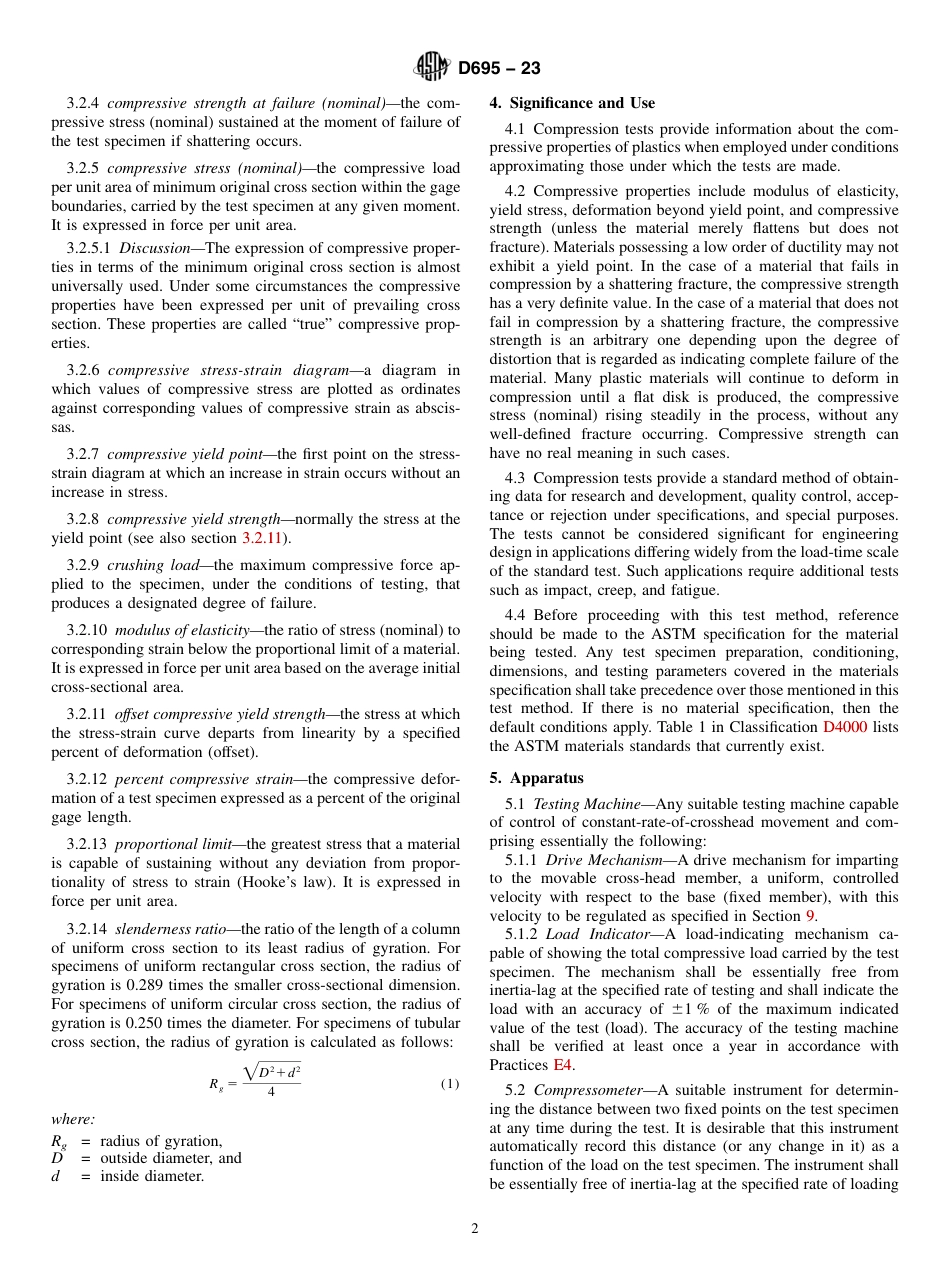 ASTM D695 - 23.pdf_第2页