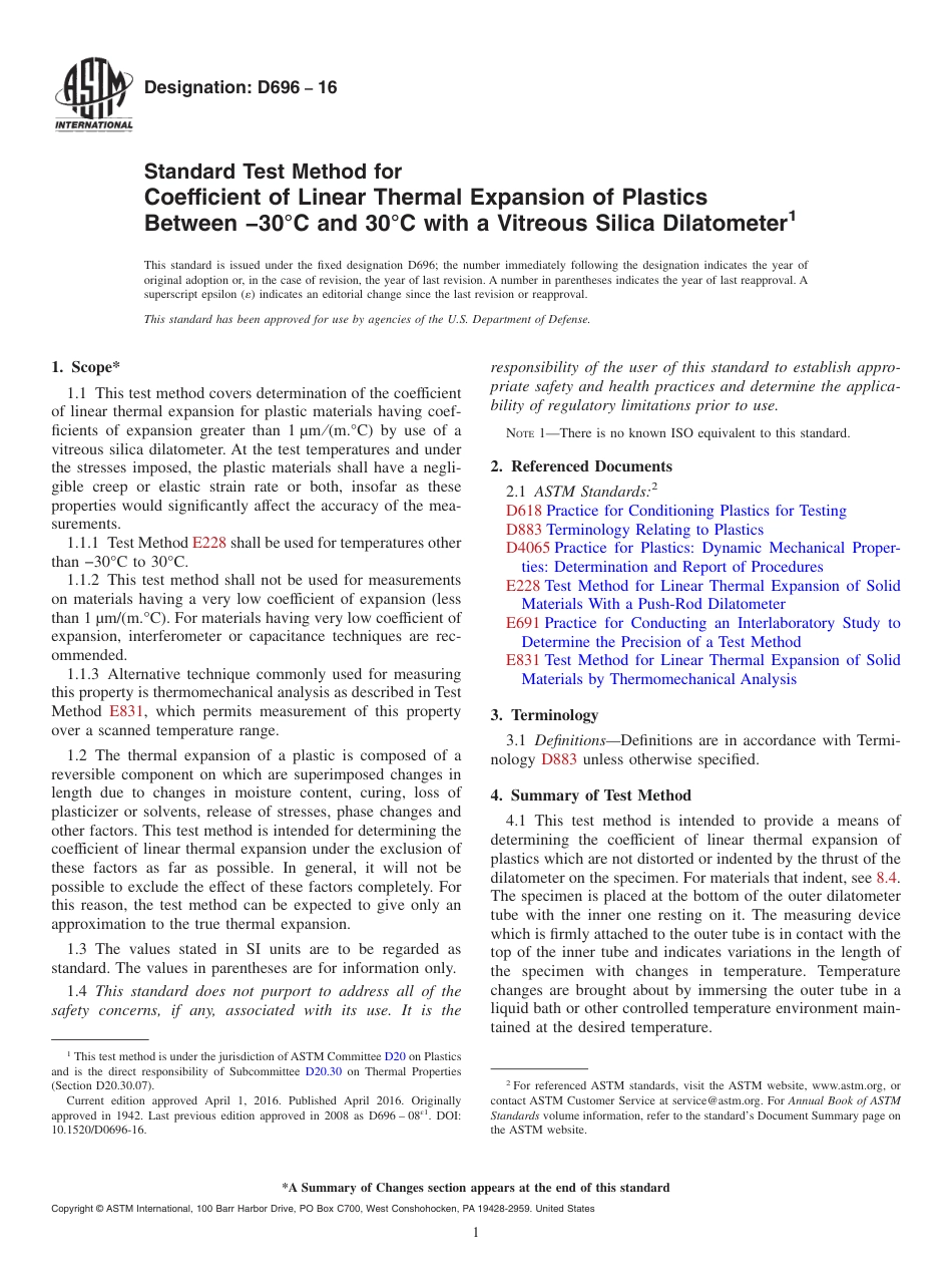 ASTM D696 - 16.pdf_第1页