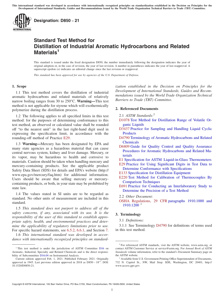 ASTM D850 - 21.pdf_第1页