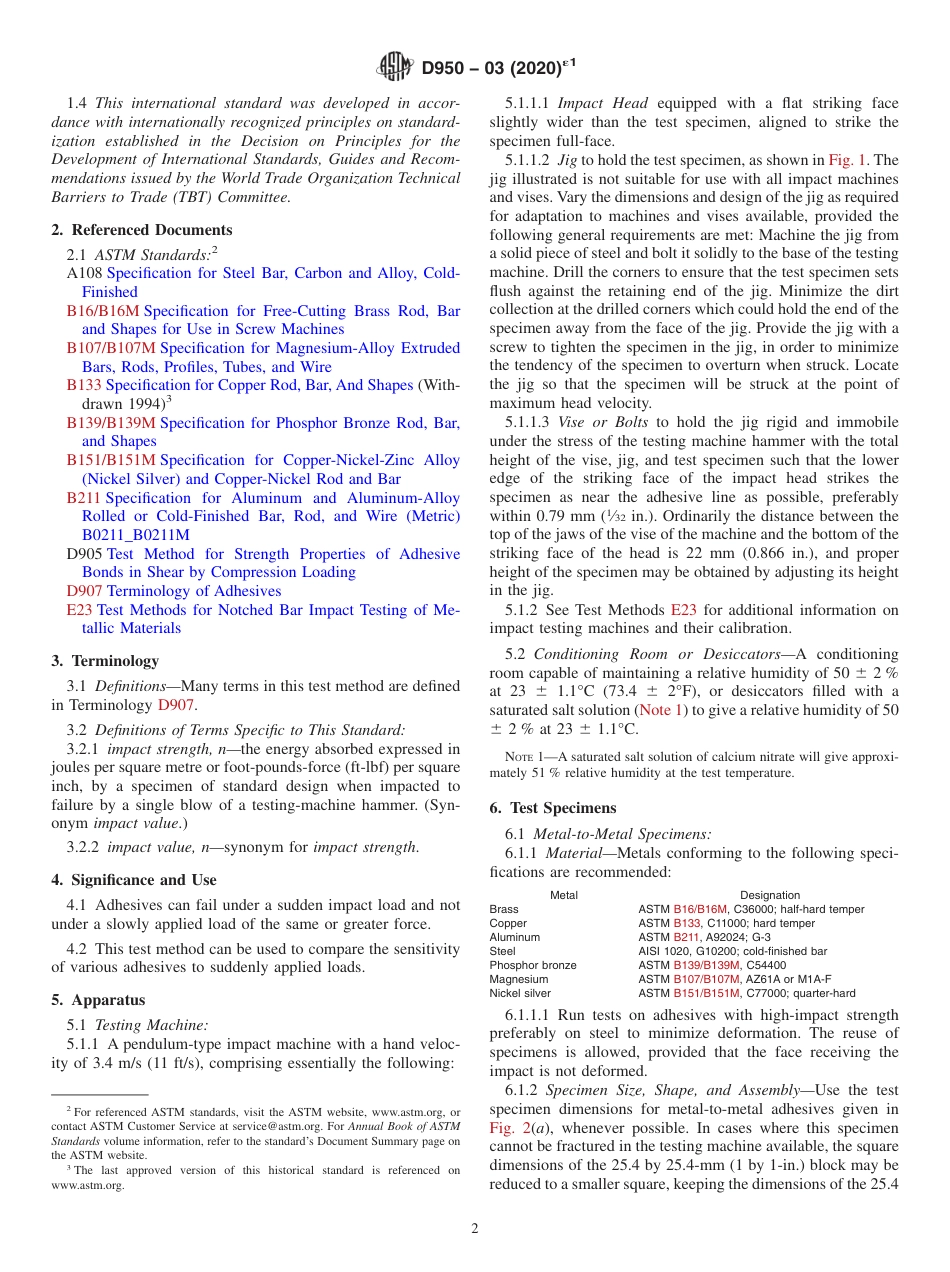 ASTM D950 - 03 (2020)e1.pdf_第2页