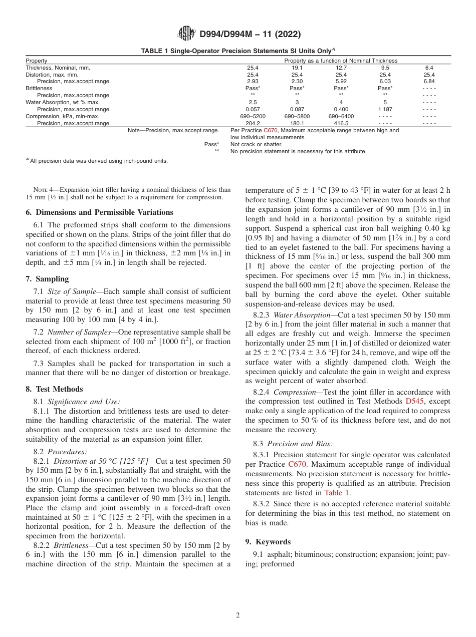 ASTM D994 - D 994M - 11 (2022).pdf_第2页