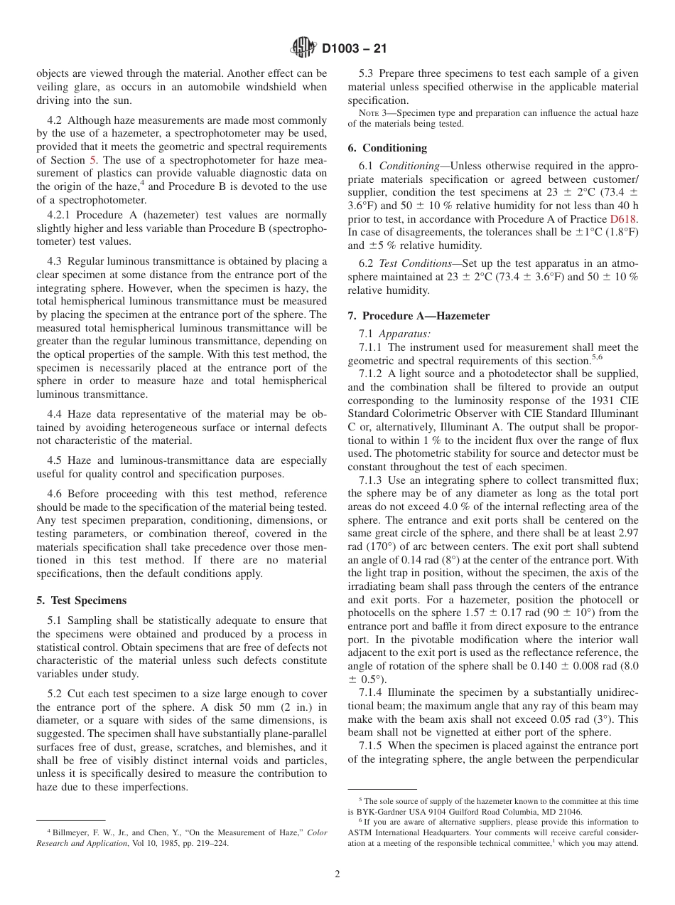 ASTM D1003 - 21.pdf_第2页