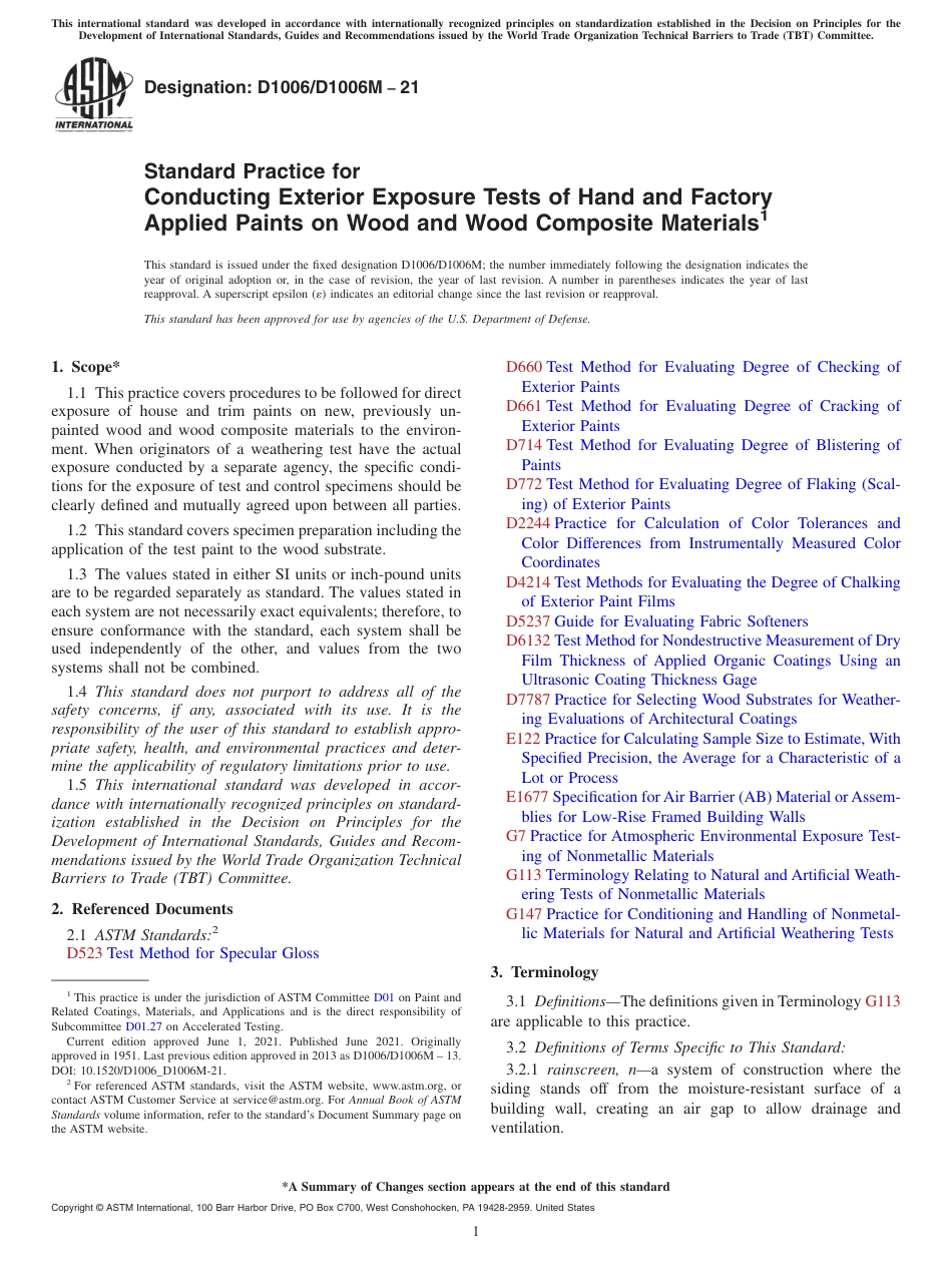 ASTM D1006 - D 1006M - 21.pdf_第1页